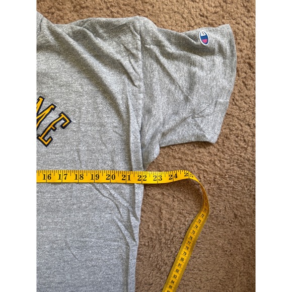 VTG Champion T-Shirt Mens XX Large Grey Notre Dame Fighting Irish USA Made 80s - Picture 7 of 10